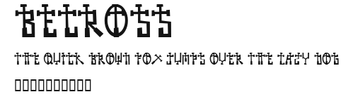 BECROSS.ttf