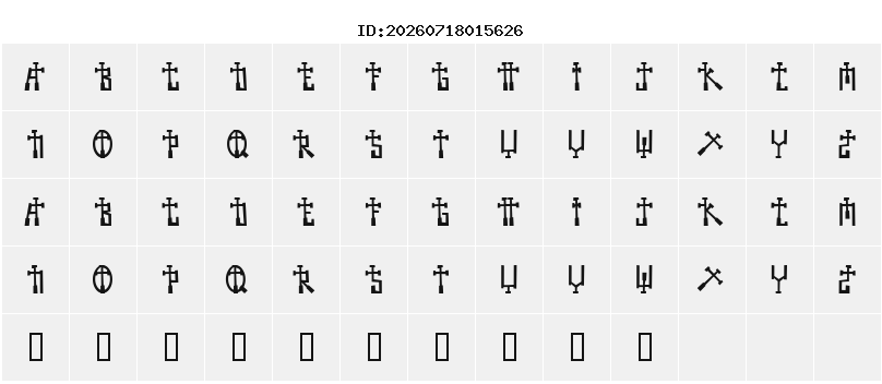 Character Map