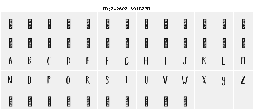 Character Map