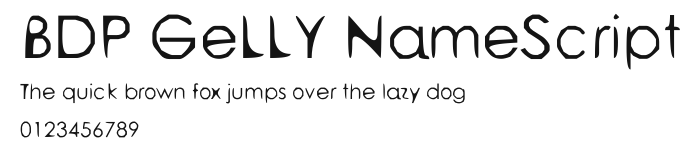BDP GeLLY NameScript.ttf