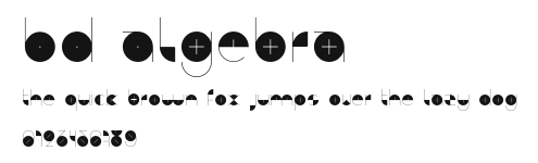 BD Algebra.otf