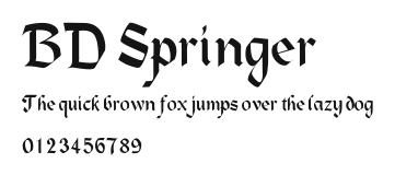 BD Springer.ttf