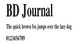 BD Journal.ttf