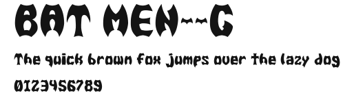 BAT MEN__G.ttf