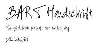 BART Handschrift.ttf