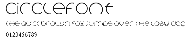 circlefont.ttf
