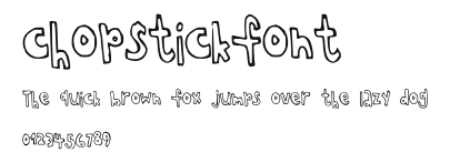 chopstickfont.ttf