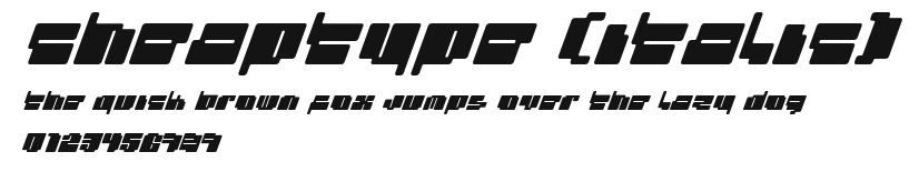 cheaptype (italic).ttf