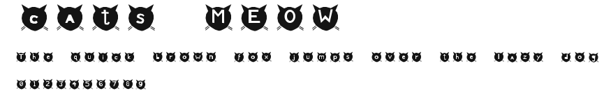 cats MEOW.ttf
