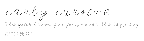 carly cursive.ttf