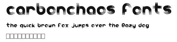 carbonchaos fonts.ttf