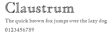 Claustrum.ttf