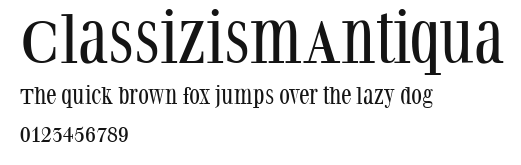 ClassizismAntiqua.ttf