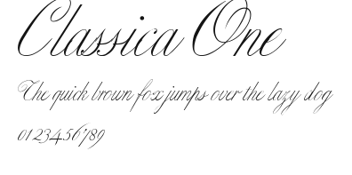 Classica One.ttf