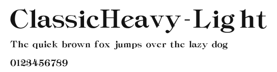 ClassicHeavy-Light.ttf