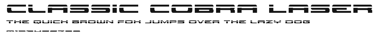 Classic Cobra Laser.ttf