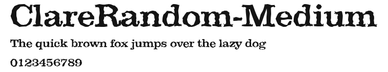 ClareRandom-Medium Preview