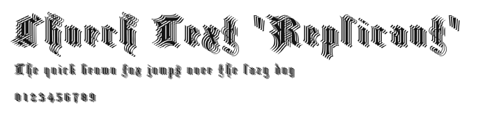 Church Text 'Replicant' Preview