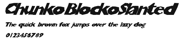 ChunkoBlockoSlanted Preview
