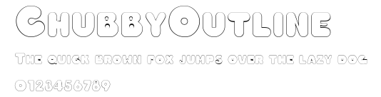 ChubbyOutline Preview