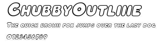ChubbyOutline Preview