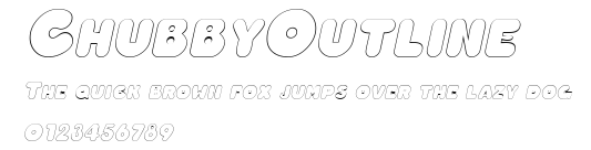 ChubbyOutline Preview