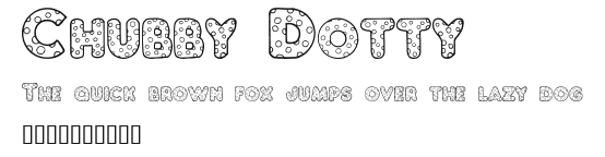 Chubby Dotty Preview