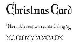 Christmas Card Preview