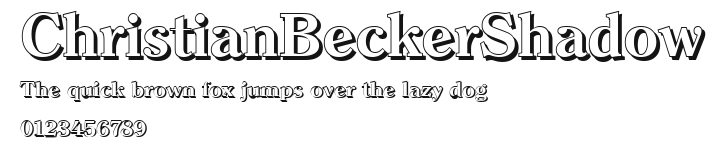 ChristianBeckerShadow Preview