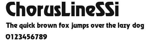 ChorusLineSSi Preview