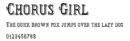 Chorus Girl Preview