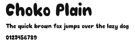 Choko Plain Preview