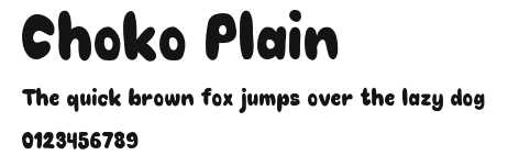 Choko Plain Preview