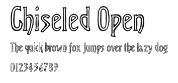 Chiseled Open Preview