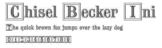 Chisel Becker Ini Preview