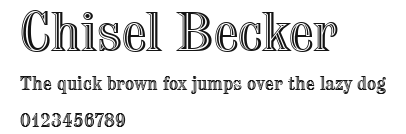 Chisel Becker Preview