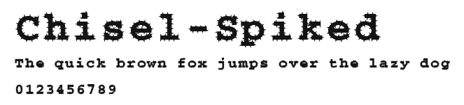 Chisel-Spiked Preview