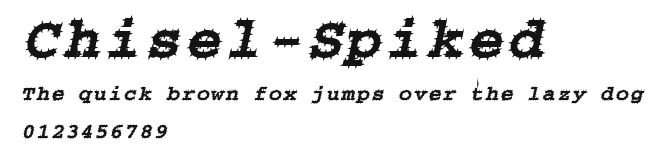 Chisel-Spiked Preview