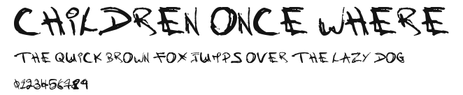 Children Once Where Preview