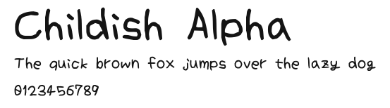 Childish Alpha Preview