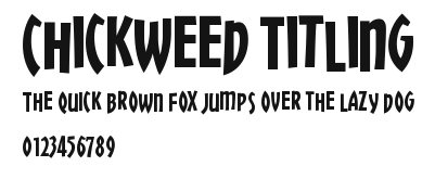 Chickweed Titling Preview