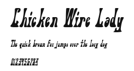 Chicken Wire Lady Preview
