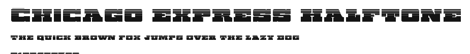 Chicago Express Halftone Preview