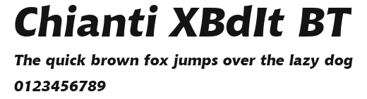 Chianti XBdIt BT Preview