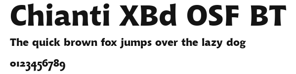Chianti XBd OSF BT Preview