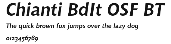 Chianti BdIt OSF BT Preview