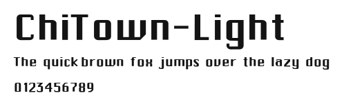 ChiTown-Light Preview