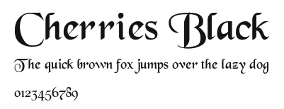 Cherries Black Preview