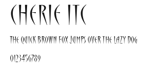 Cherie ITC Preview