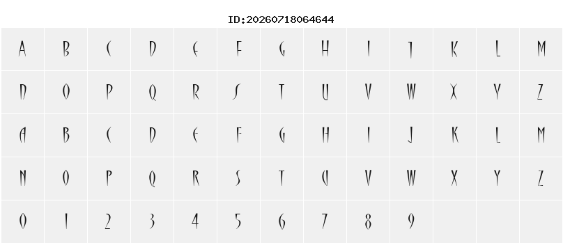 Character Map